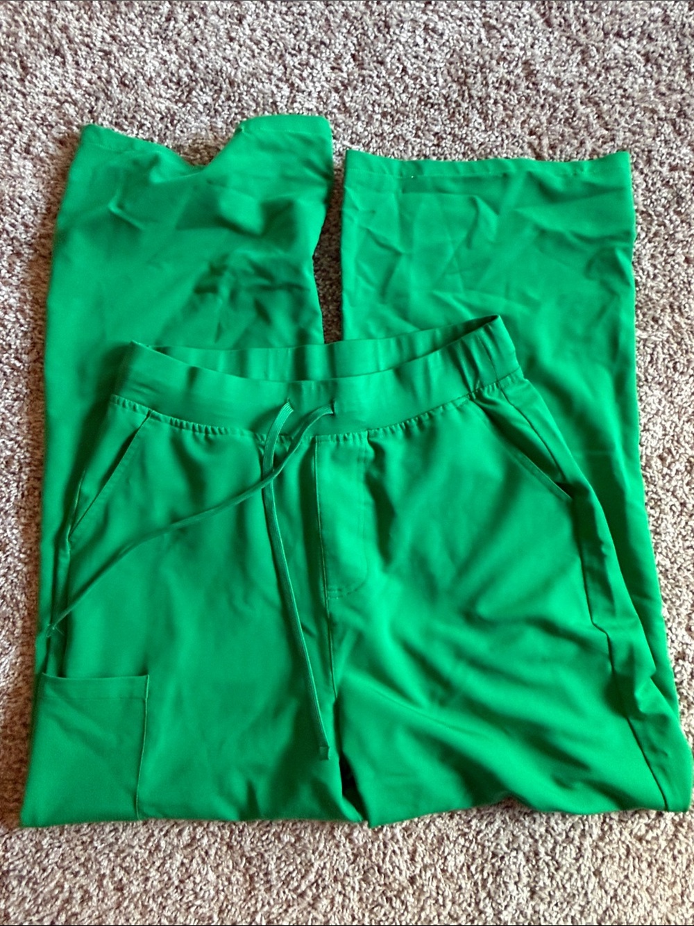 Women’s Pink Drawstring Wide-Leg Pants